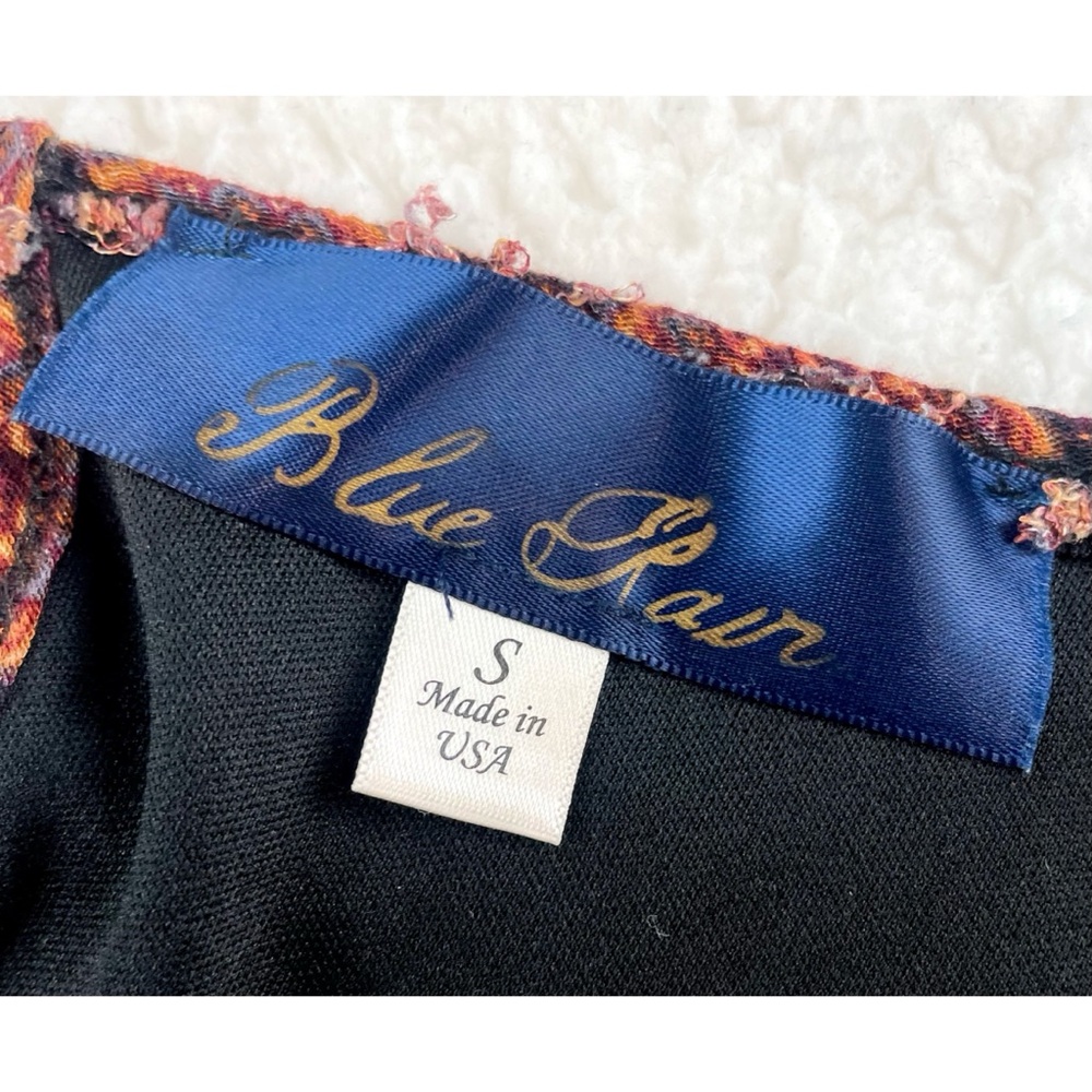 BLUE RAIN • Multicolored Bohemian Geometric Mandala Print V-neck Jumpsuit, S - Picture 14 of 16